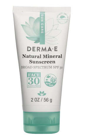 DERMA E: Antioxidant Natural Oil-Free Sunscreen For Face