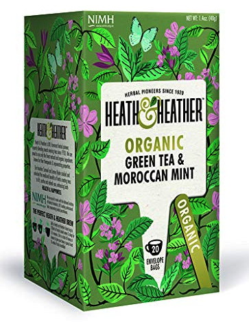 Heath and Heather: Organic Green Tea with Moroccan Mint