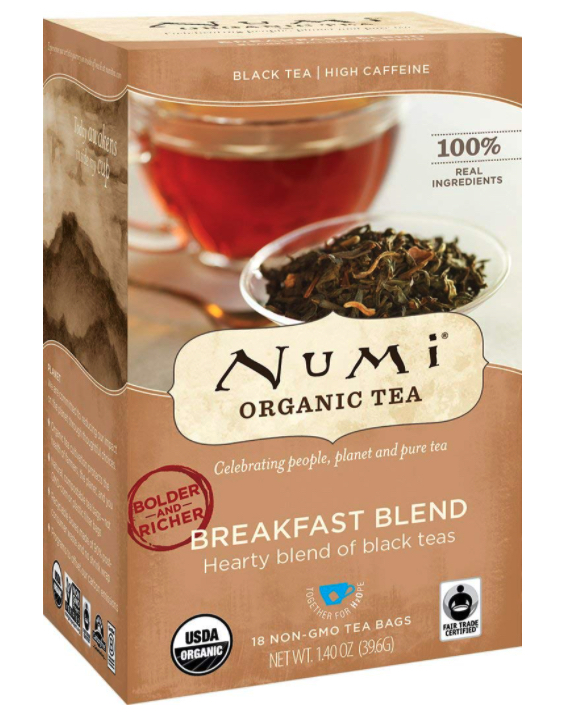 NUMI Teas: Morning Breakfast Blend Organic Black Tea
